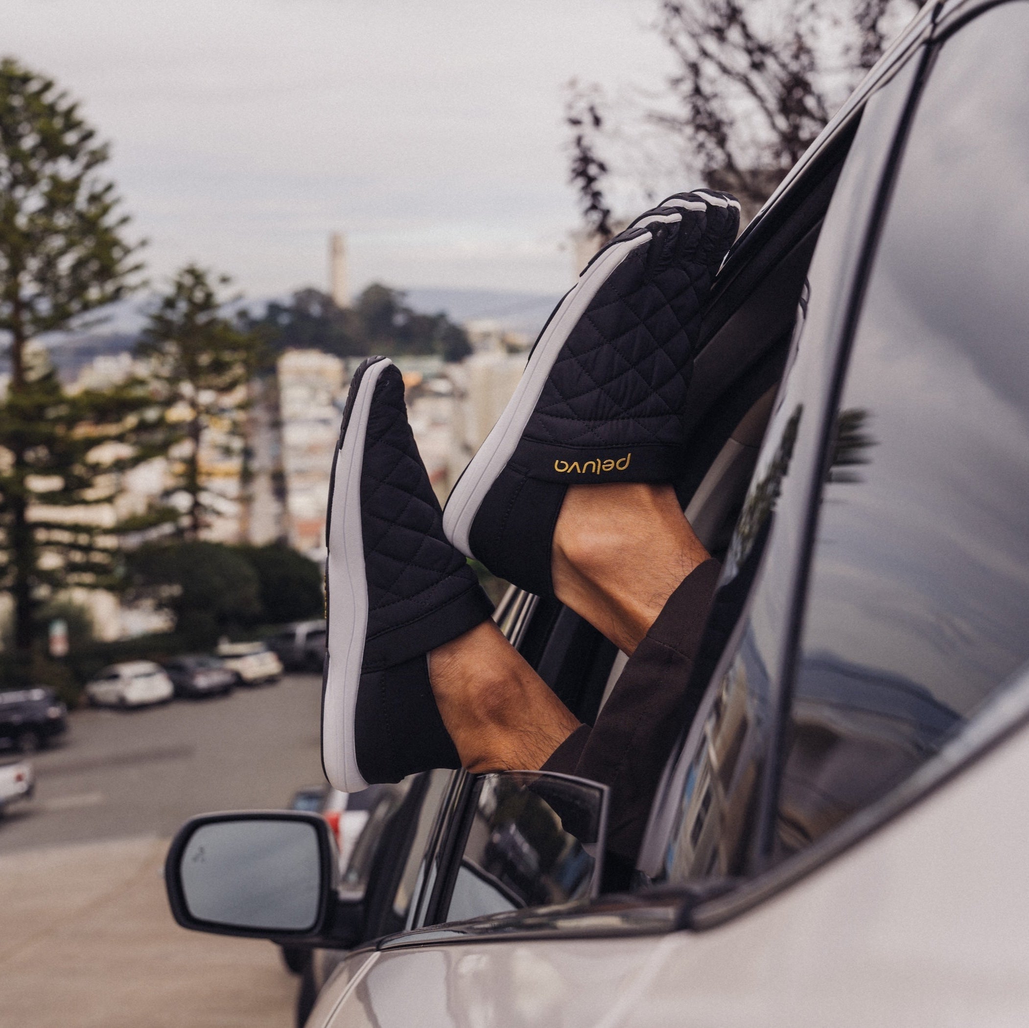 Men-s-Slip-Ons peluva