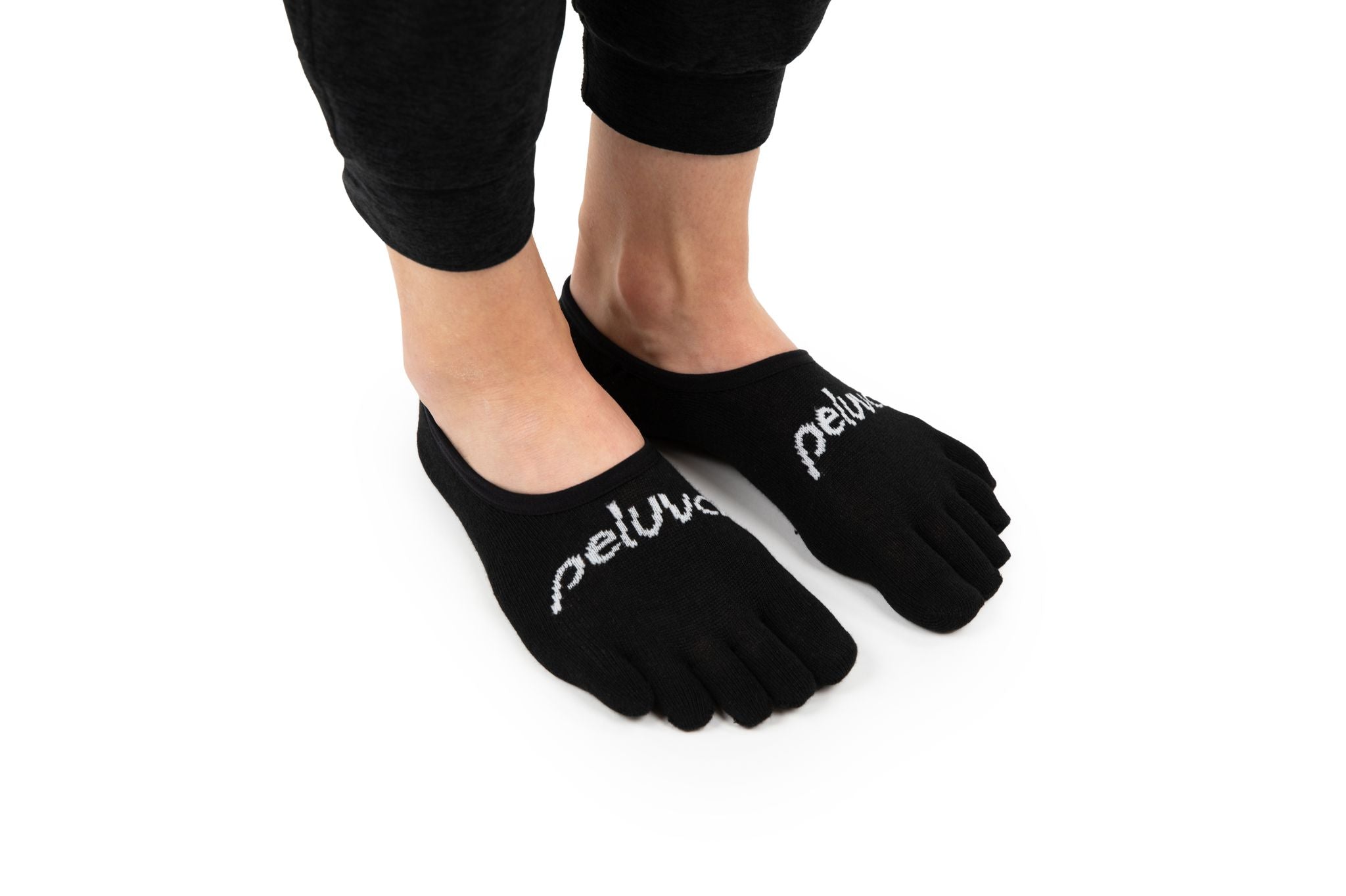 Everyday No Show Sock Unisex BLACK / WHITE
